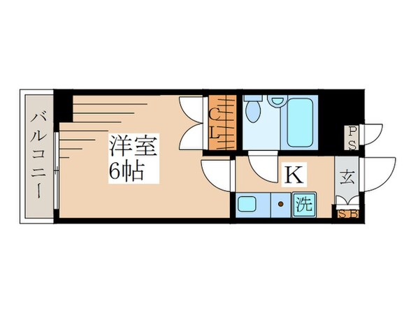 コスモリード国分寺の物件間取画像